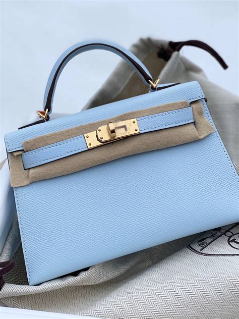 hermes mini kelly blue jean|hermes mini kelly blue.